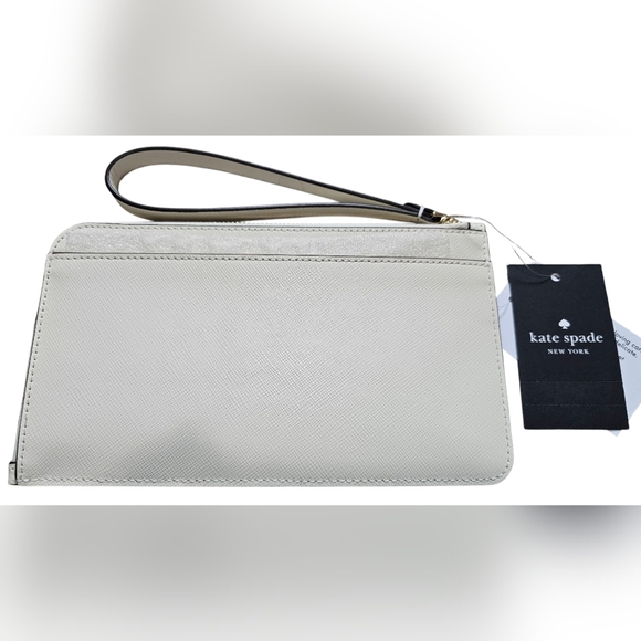 Kate Spade New York Perforated Medium L-Zip Wristlet. NEW WITH TAGS! - Picture 8 of 12